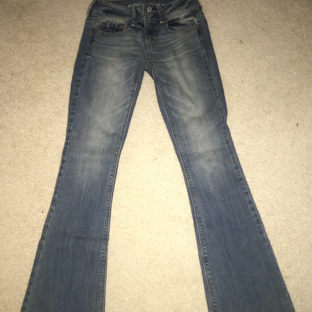 American Eagle flare jeans!